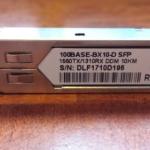 New GLC-FE-100BX-D Cisco Compatible 100BASE-BX-D Transceiver