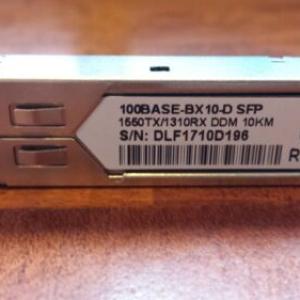 New GLC-FE-100BX-D Cisco Compatible 100BASE-BX-D Transceiver