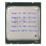 Intel Xeon E5-1603 E5-1620 E5-1650 E5-1660 E5-1607V2 LGA2011 Server processor