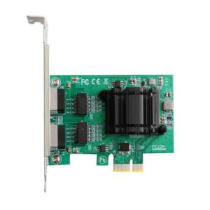 Gigabit for intel 82571 1000M 2 Port Network Card Adapter Ethernet Server PCI E