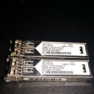 Used CISCO SFP-GE-S 1000BASE-SX 10-2143-01 SFP transceiver tested