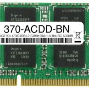 370-ACDD - Dell Compatible 8GB PC4-17000 DDR4-2133MHz 2Rx8 1.2v Non-ECC SODIMM